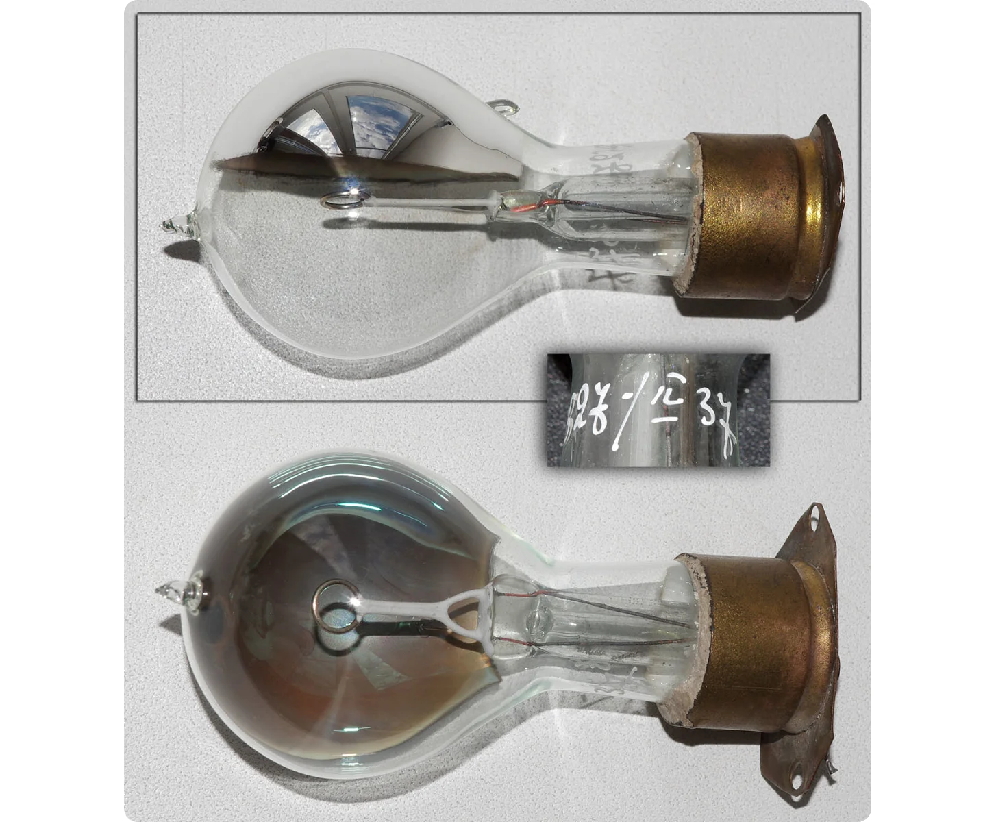 Baňka CG-2 po demontáži z obalu