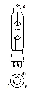 Patice elektronky RS 55